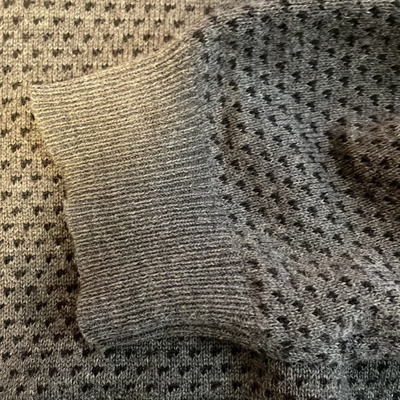 Men’s sweater grey/black. Young Renuar brand - Picture 5 of 8